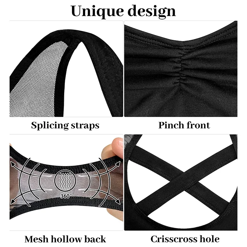 Damen-Ballett-Tanz-Trikot für Erwachsene, Netzstoff, hohl, Tanz-Bodys für Bühnenauftritte, Tank-/Langarm-Tanzbekleidung für Damen – Detail 21