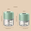 Vegetable Chopper Garlic Masher Crusher USB Rechargeable Grinder Processor Kitchen Gadget A6HB 6