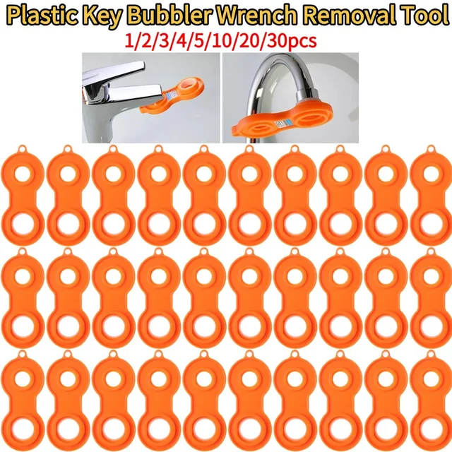 เครื่องมือถอดก๊อกน้ำพลาสติกแบบมีหัวบับเบิ้ล สำหรับอ่างล้างจานในครัว ใช้ถอดประกอบหัวฉีดน้ำ 1