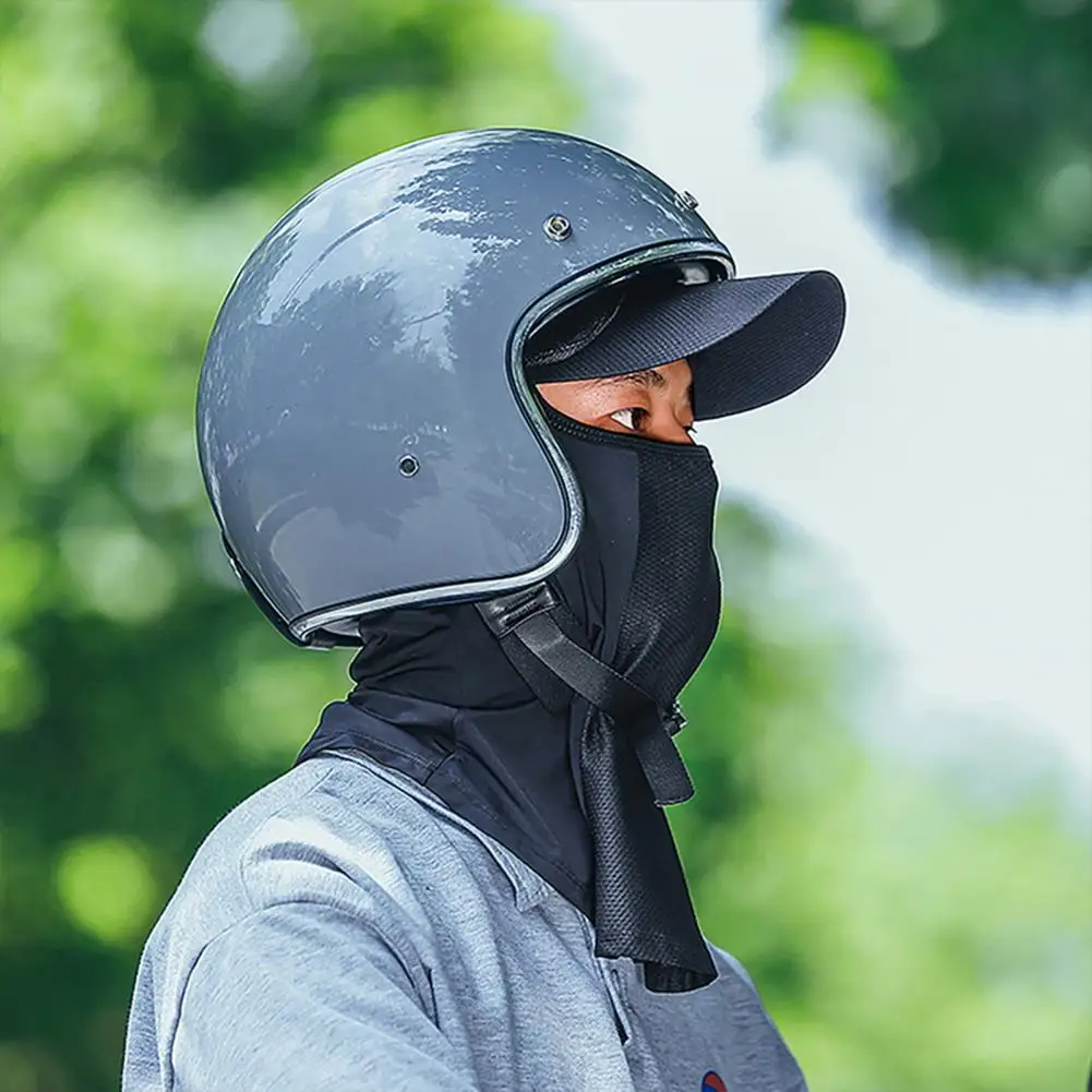 Practical Cycling Headgear  Quick-drying Letter Design Headgear Neck Gaiter  Anti-deformation Headgear Neck Gaiter