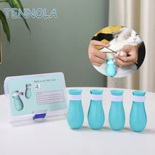 

Cat Foot Cover Pet Bath Paw Cover Adjustable Anti-Scratch Bite Silicone Cover Anti-Scratch Cat Shoes Protector Grooming Supplies