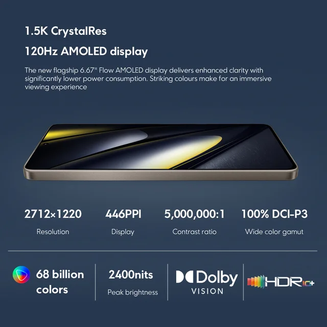 POCO F6 5G Global Version Mobile phone Snapdragon 8s Gen 3 NFC 120Hz 1.5K AMOLED Display 50MP Main Camera 90W Turbo Charging 6