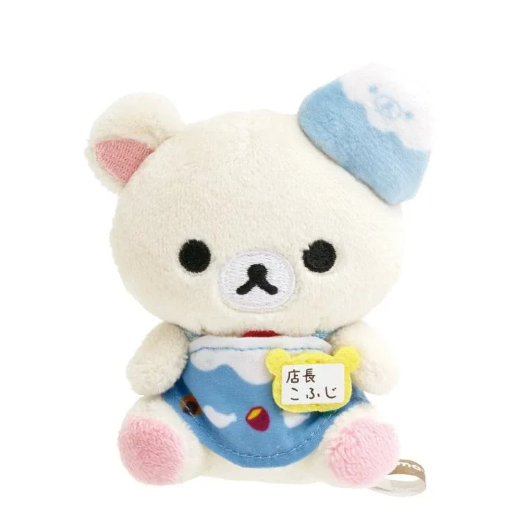 Kawaii Cartoon Rilakkuma Anniversary Limited Edition Keychain Plush Pendant