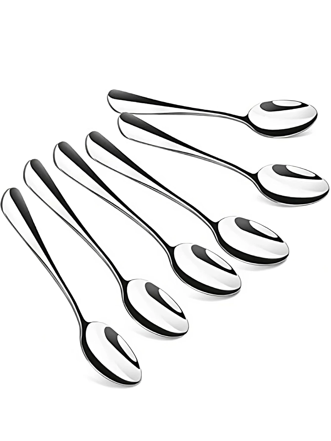 Espresso Spoon 12/6/1Pieces Of Espresso Spoon 4.7 Inch Stainless Steel Mini Coffee Spoon Dessert Spoon