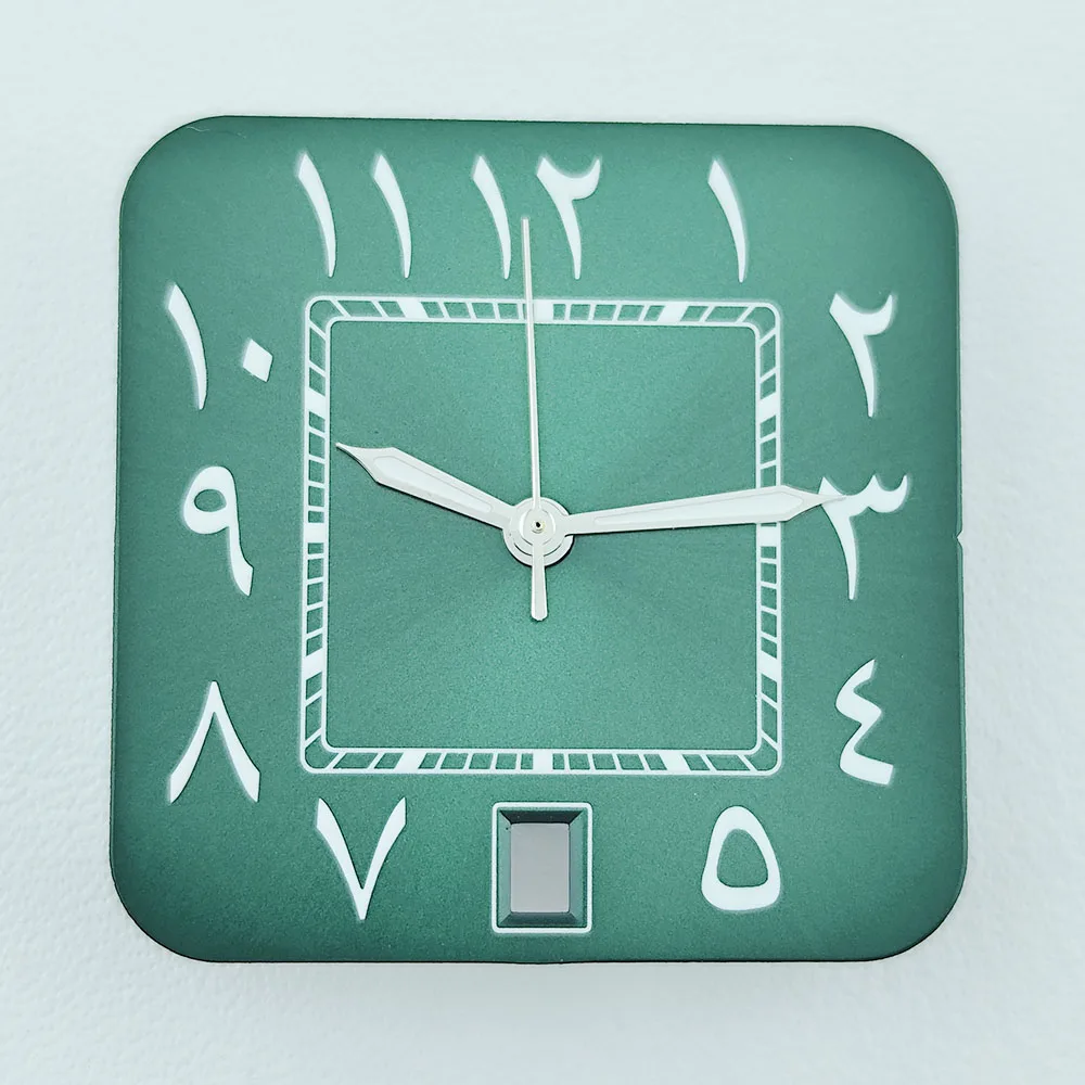 New NH35 dial square Roman dial Arabic men's watch suitable for NH 35 movement watch accessories
