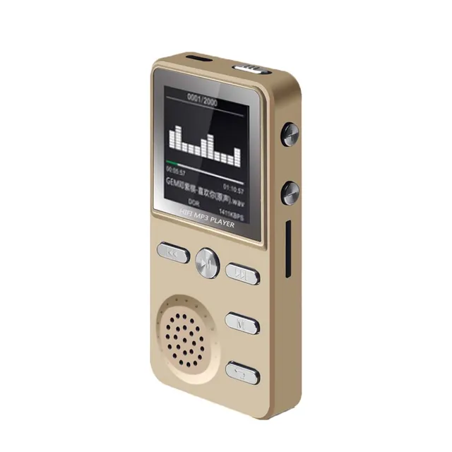 Universal - Nouveau lecteur de musique hifi portable en métal avec  haut-parleur (8 Go) Nouveau lecteur MP3 avec radio FM E livre sport pour  baladeur hifi - Radio, lecteur CD/MP3 enfant 