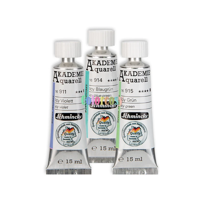 AKADEMIE Aquarell Special Edition Watercolor - ICY COLOURS - 12 x 15ml –  Artistically Tested