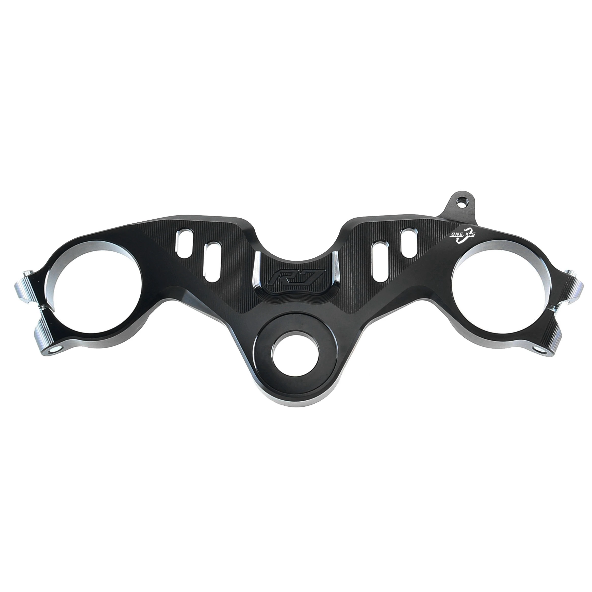 Motorcycle CNC Racing Refit Clip On Handle Bars Front End Upper Top Clamp For YAMAHA R7 2021-2023 6