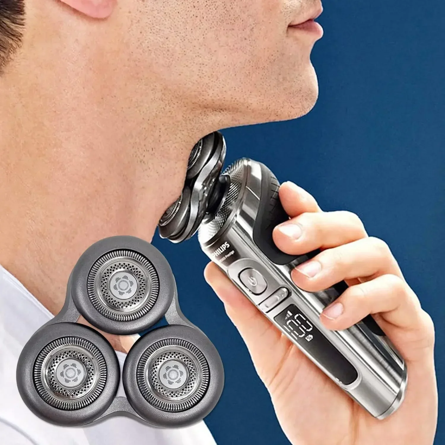SH98 Replacement Head Compatible with Philips Norelco S9000 Prestige S9000 Series SP9800 9860 9880 .... shaver Electric razor electric shaver head electric shaver blades electric shaver power adapter electric shaver case