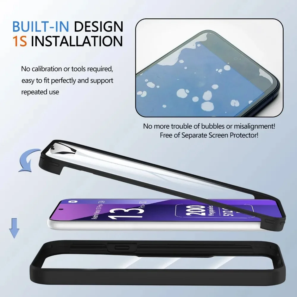Ultra-Durable 360° Full Body Screen Protector Phone Case