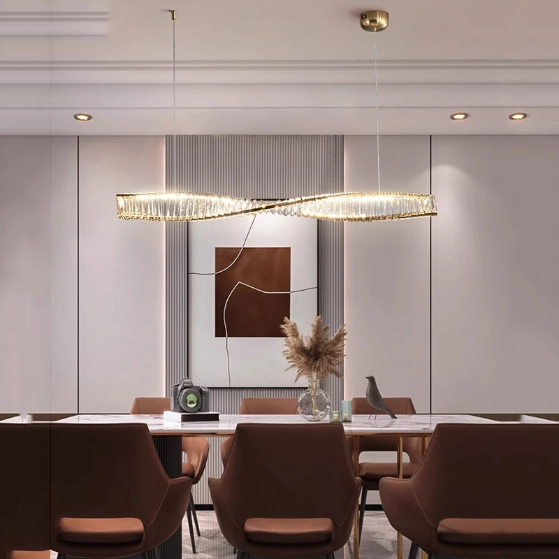 home decorationPendant lights, luxury crystal living room chandelier, dining room Pendant lamp, ceiling light, indoor lighting
