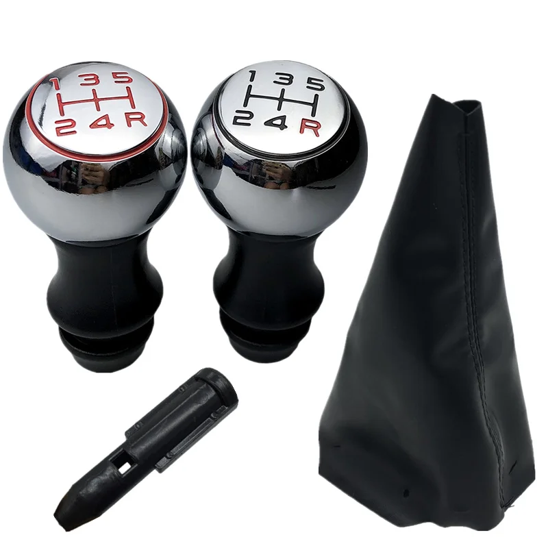 

Gear Shift Knob Gaiter Boot Case Lever Adapter Sleeve For Peugeot 206 306 406 107 207 307 308 2008 3008 Citroen Picasso C3 C4