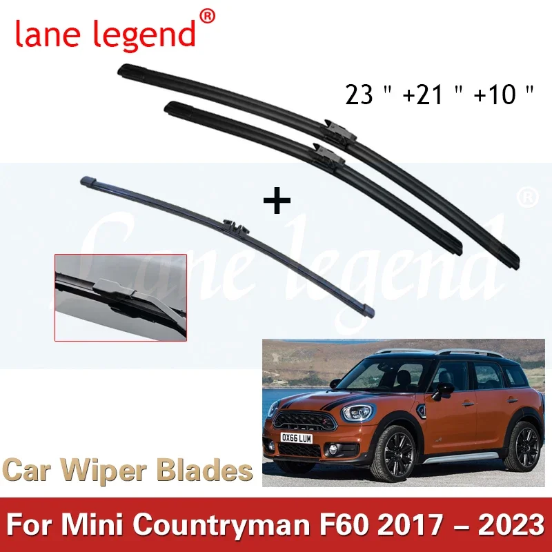 CarWinshieldWiperForMiniCountrymanF6020172023FrontRear