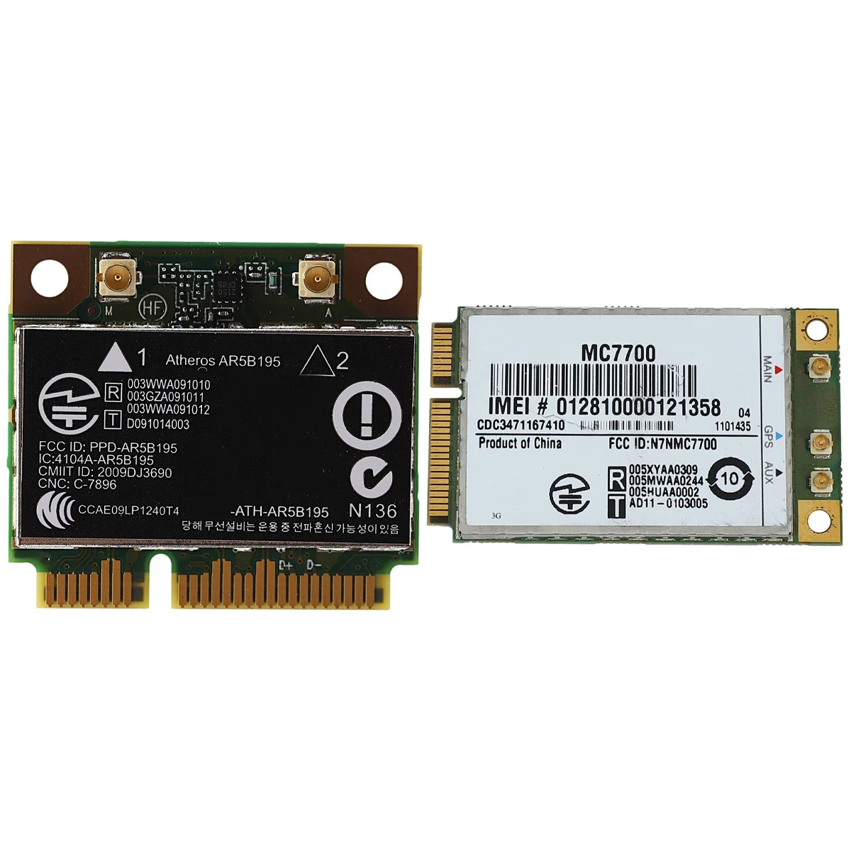 Разблокированная Беспроводная мини-карта MC7700 3G/4G WWAN для Sierra AirPrime и AR9285 AR5B195 150M + BT3.0