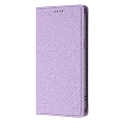 Vintage Magnetic Wallet Anti - theft Phone Case with Magnetic Flip Leather Cover - iPhone 13 Mini (PURPLE)