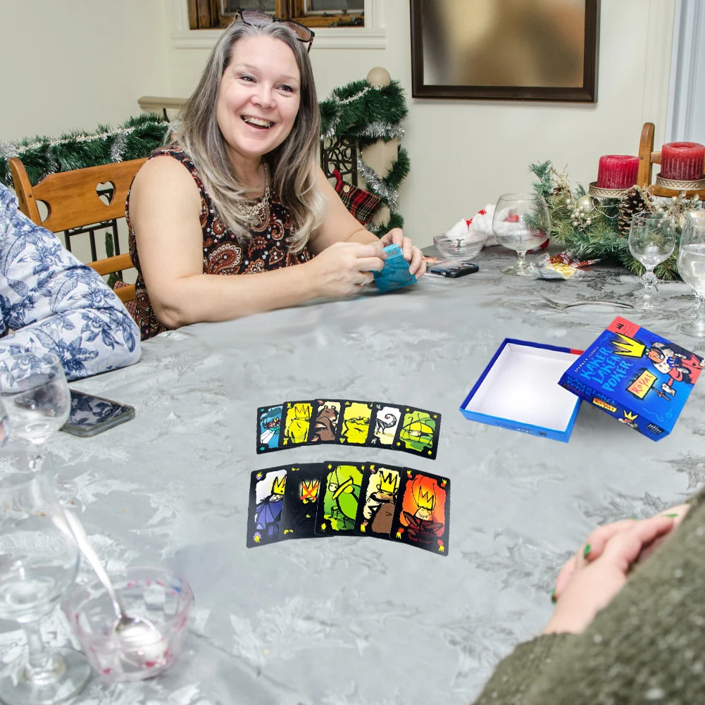 Kaker Laken Poker Royal Polilla Tramposa Board Game Xiaoqiang Cheating Moth Board Game for Family for Adults Children