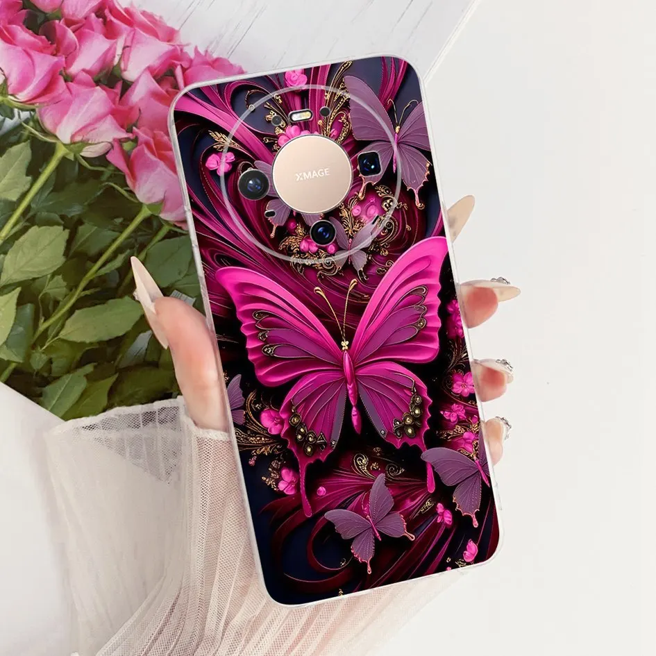 Floral Bowknot Soft Silicone Clear Phone Case - New Fashion 2025 Edition