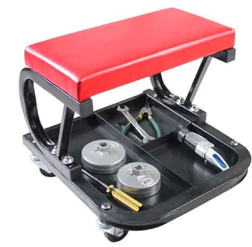 Car repair stool with drawer work benches, car maintenance tools, Tire Repair Tools