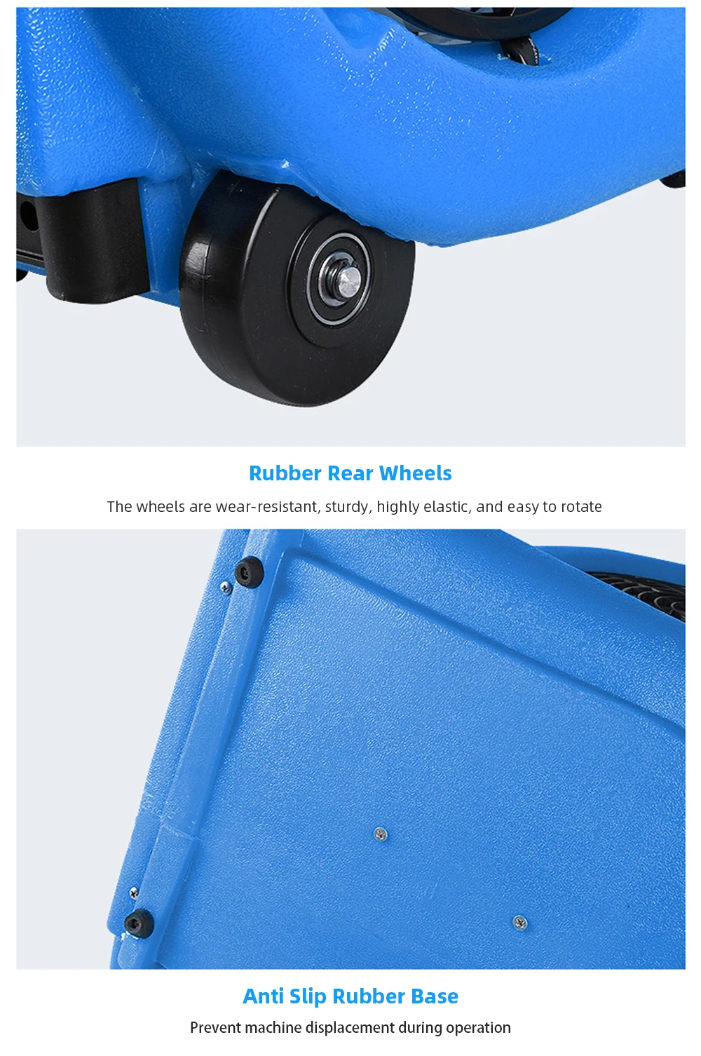 High Power Blower Floor Dehumidifier Dryer 220V 1000W Portable Durable Hotel Mal