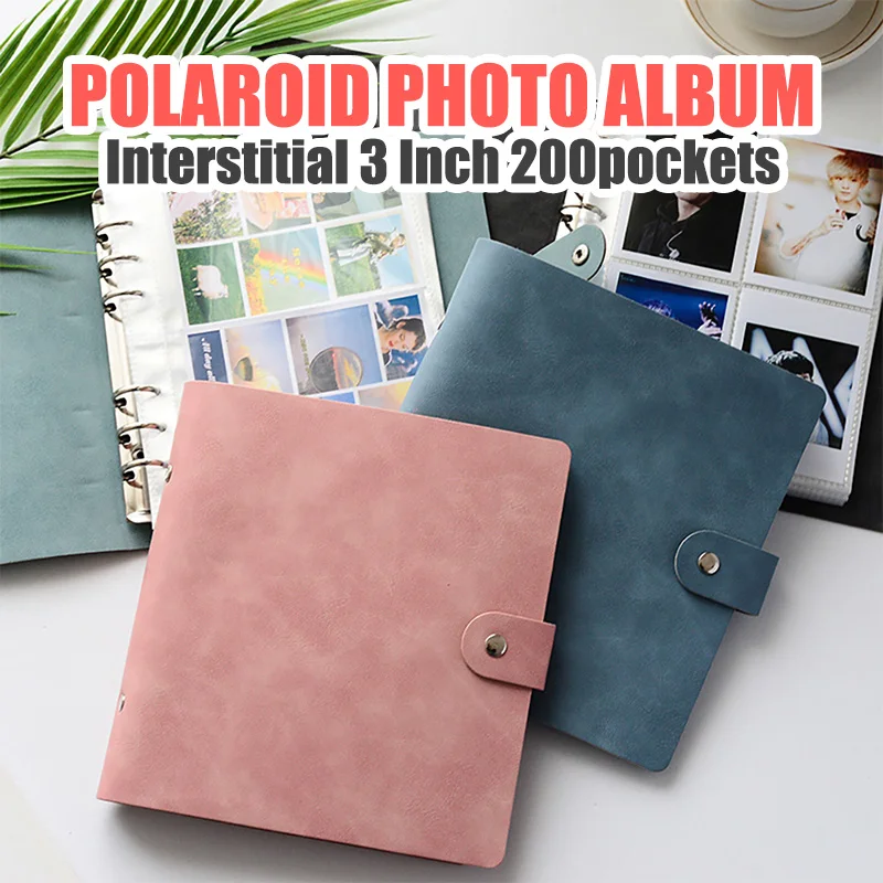 Custodia Per Foto Mini Album Fotografico Istantaneo A 200 Tasche Per Fujifilm Instax Film 7C 7S 8 9 11 25 50S 70 90