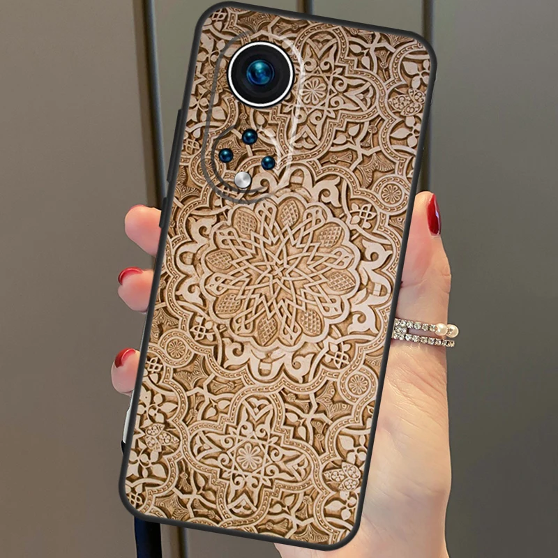 Indian Floral Henna Mandala Phone Case Cover
