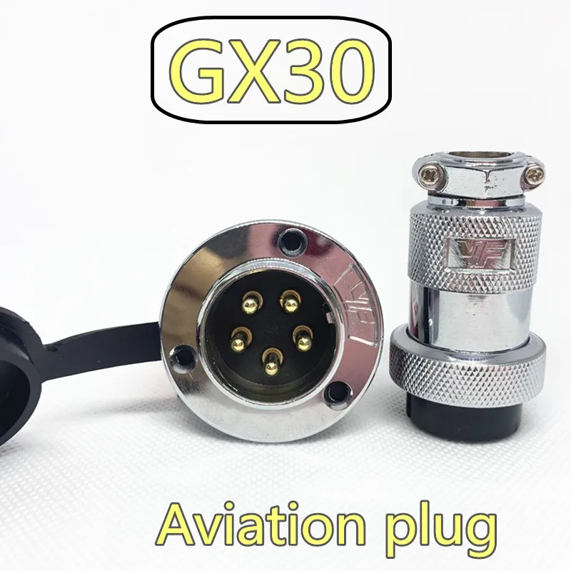 

Aviation plug GX30 M30 connector male socket female plug DF30 panel installation connector 2P/3P/4P/5P/6P/7P/8P/10P/12P/14P/