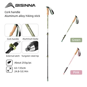 BISINNA Ultralight Trekking Poles 1