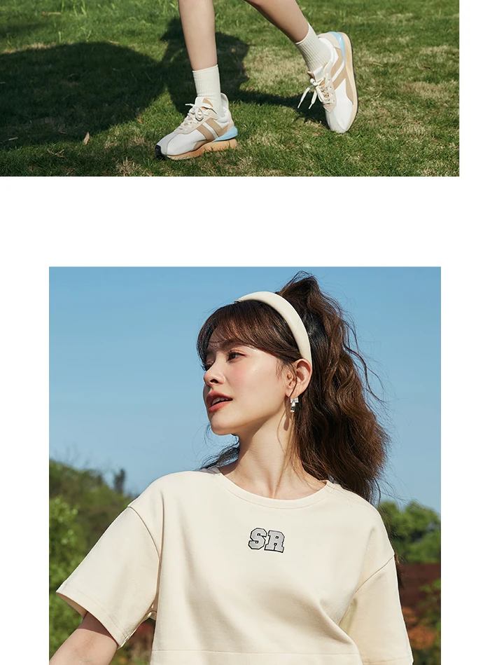 Dress Women Letter T-Shirt Solid Color New Summer Short Suit Two-Piece Set