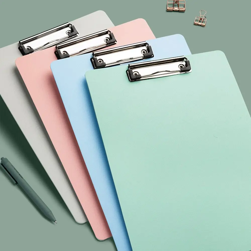 Morandi A4 splint file storage splint student writing pad hard board clip office pad clip information clip wholesale