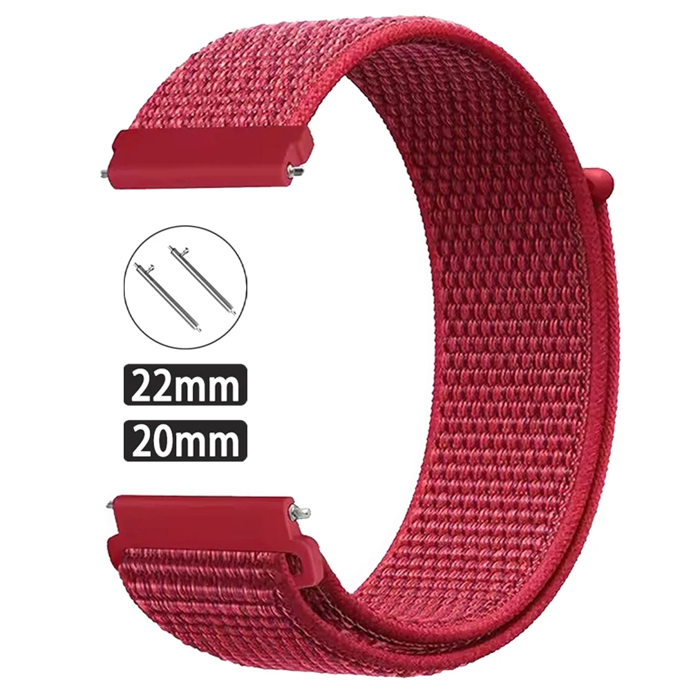 Braided Nylon Watch Strap, 20mm/22mm – Versatile Design