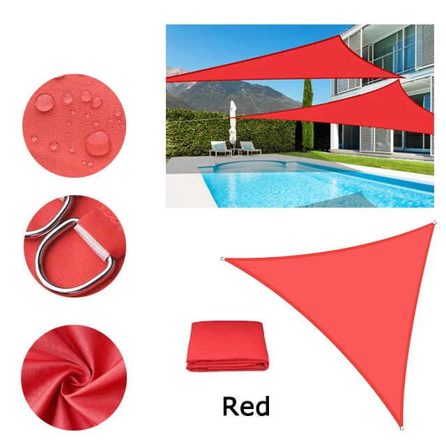 Waterproof Triangle Sunshade Protection Canopy