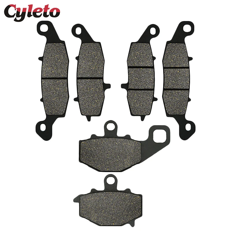 Motorcycle Front Rear Brake Pads For Kawasaki Kle 650 Versys 07-14 Ex650 Ninja 650 Er6F Er650 Er6N 06-16 Z750 Z750S Zr750 04-07
