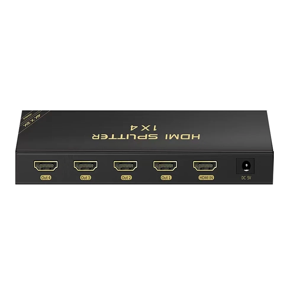 Ultra HD 1x4 HDMI Splitter Input to Output Up to 4K @60Hz