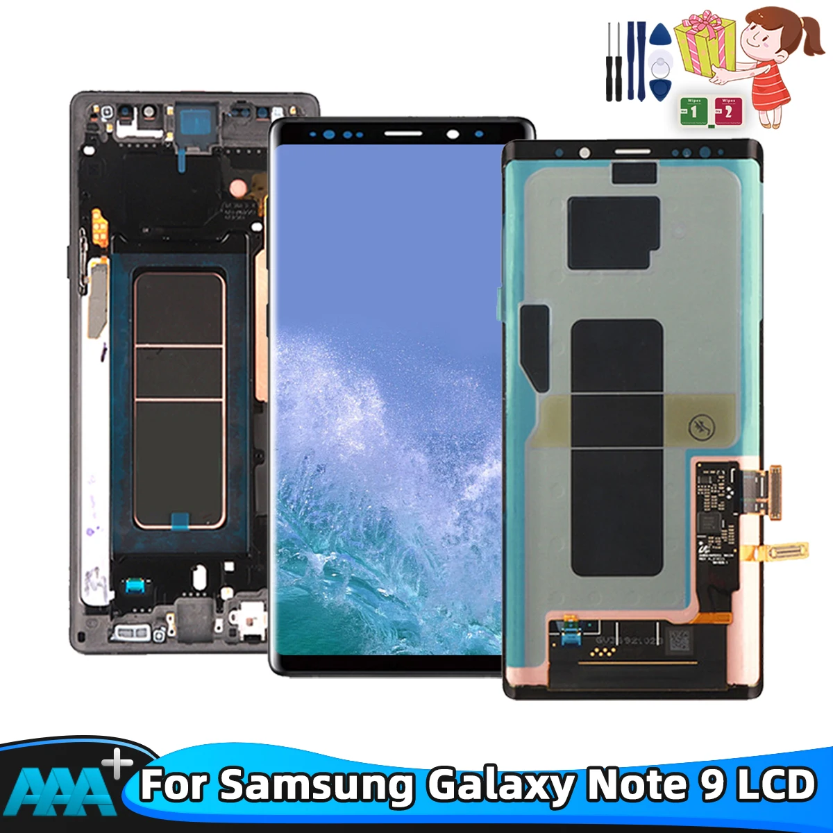 For samsung galaxy note 9 n960 sm n960f n960d lcd display with touch