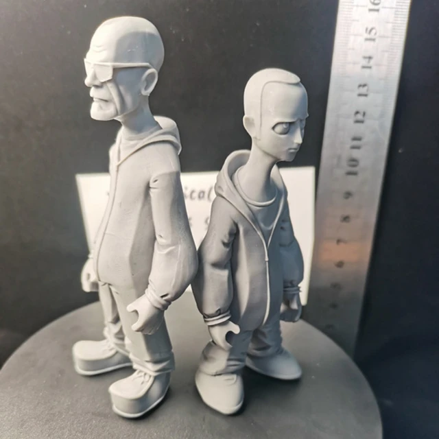 1/16 Die-casting Resin Figure Breaking Bad  Walter White and Jesse Pinkman Unassembled and Unpainted  Kit Free Delivery 2