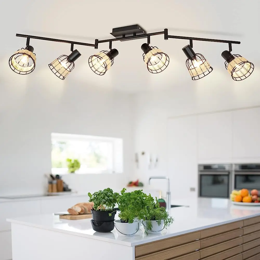 Rustic Track Lighting Pendant Depuley Vintage Track Ceiling Spotlight,