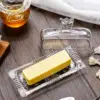 Butter Serving Tray with Cover Glass Butter Dish for Kitchen Parties Wedding 1
