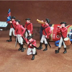 Ship Model Accessories Simulated Soldier Models Toy Scene Decorations Medieval Musketry Infantry Musical Instrument Soldiers