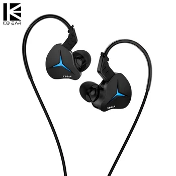 KBEAR Venus CG01 Esports Gaming Headphones With LED Lighting Type C Version With DSP Chip In ear Earphones HiFi Wired Headset