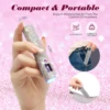 DianaBeauty Handheld Nail Dryer Lamp UV/LED Nail Curing All Gel Polish Nail Art Tool USB Rechargeabl Quick Dry Nail Lamp 6