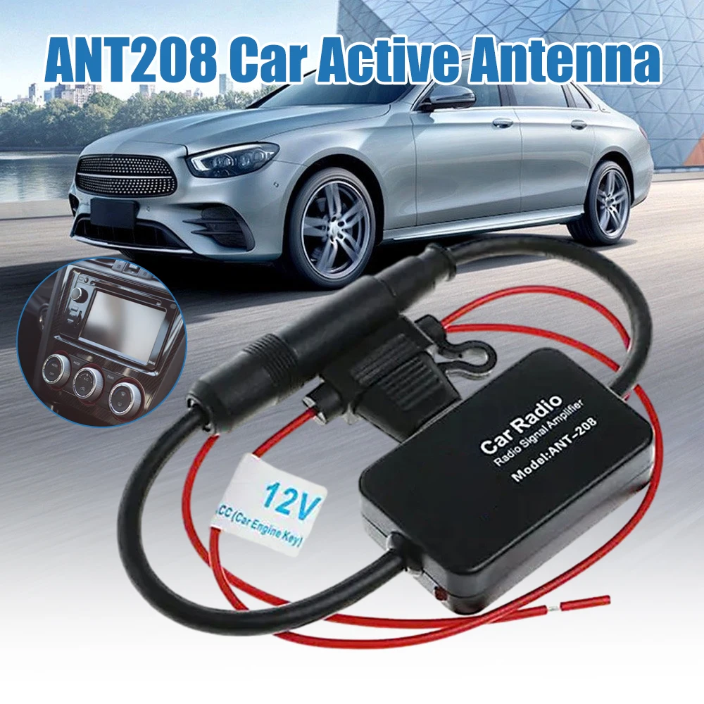 Car Radio Antenna Amplifier 12V ANT-208