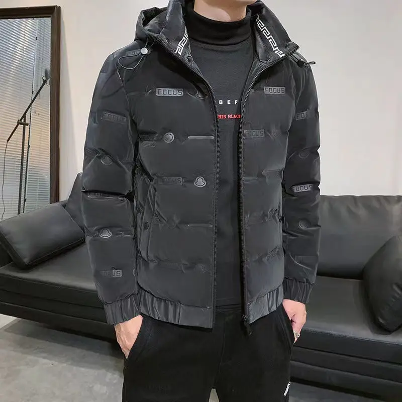 

Men Canada Down Jacket Winter Warm Jacket Thick Hooded Military Bomber Big Size Coat Windproof Windbreaker Casual Loose New