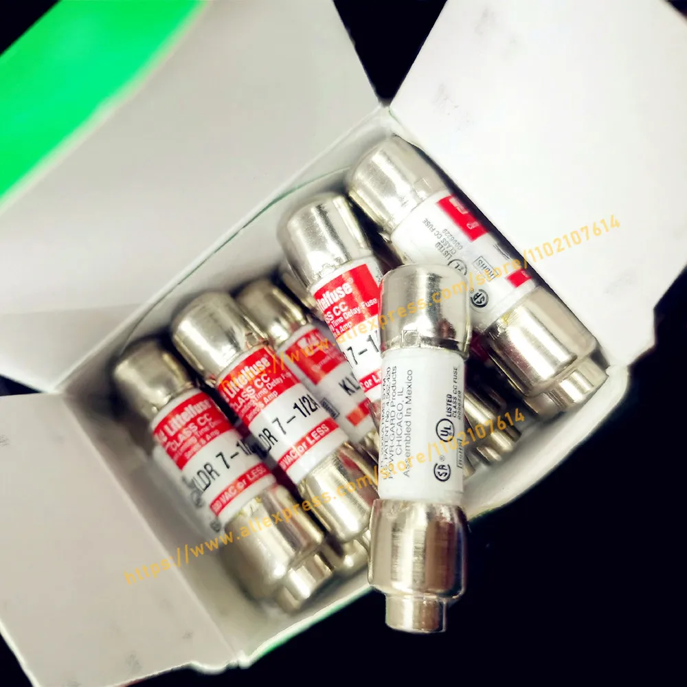 Fusível 10 Peças Lote Kldr1 Kldr4 Kldr12 Kldr15 Kldr20 Klkr30 600v 1a 4a 12a 30a
