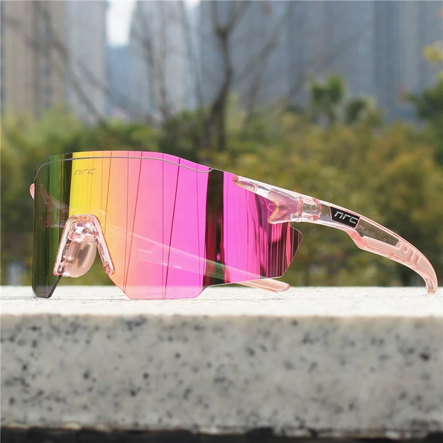 NRC Men Cycling Sunglasses UV400 TR90 Sports Bicycle Glasses MTB Mountain Bike Fishing Hiking Riding Eyewear for Women sport 3