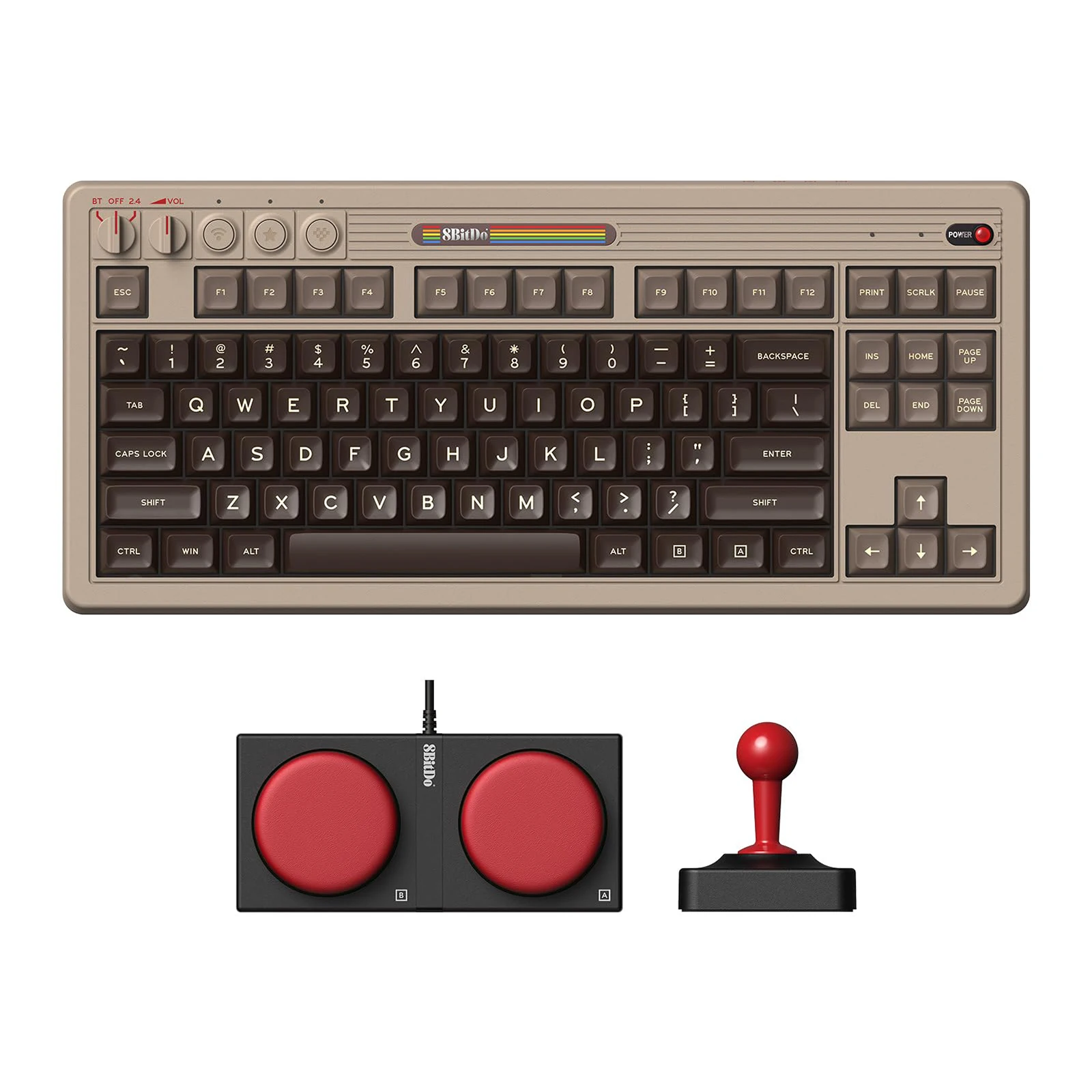 家庭用キーボード Bluetoothメカニカルゲーミングキーボード,87キー,デュアル