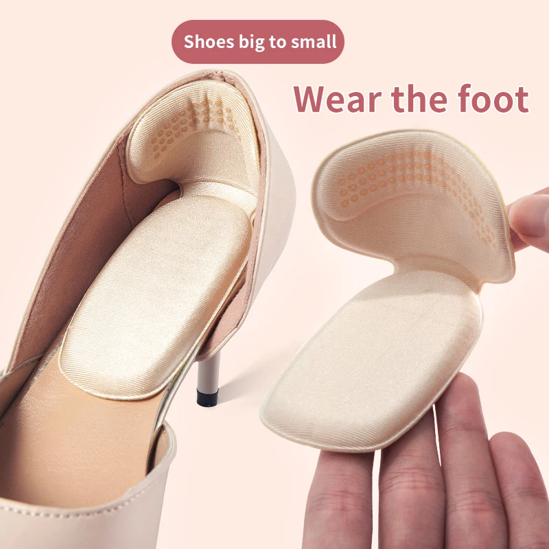 Women's Shoe Half Insoles Back Stickers Heel Pain Relief Protector Cushion Pads