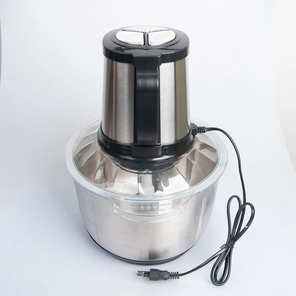 Houselin 5-liters Meat Grinder, 800W Electric Food Processors for Baby Food, Meat, Onion, Vegetables, Fruits 6