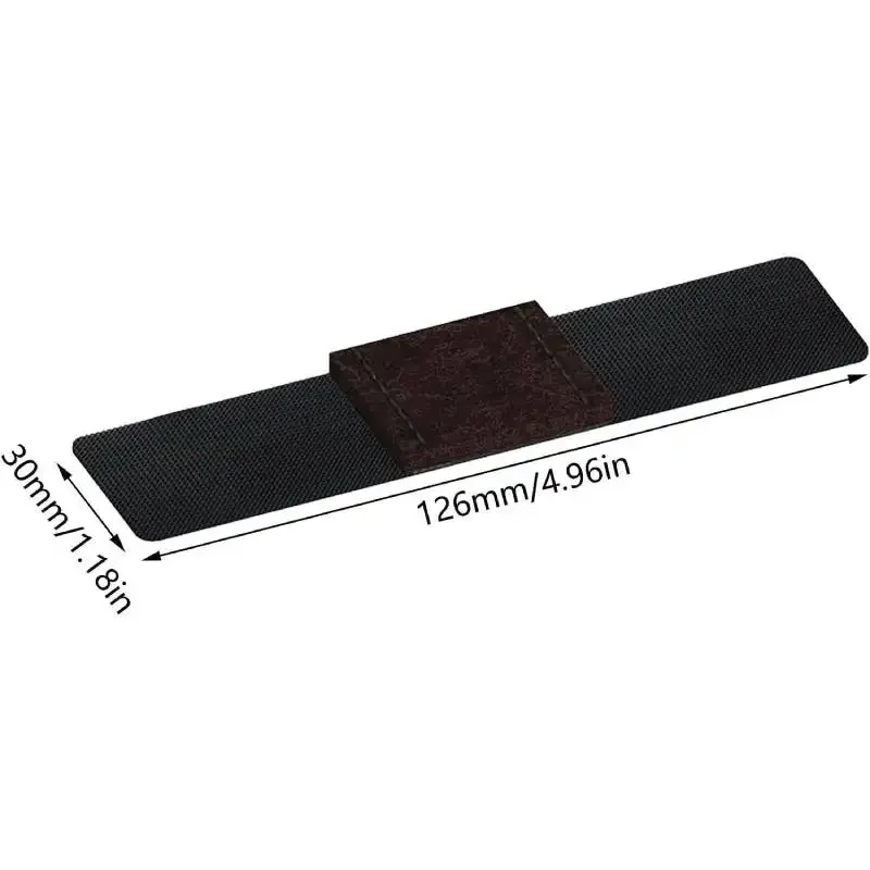 Furniture Felt Pads Wrap-Around Floor Protectors with Hook and Loop Fasteners for Hardwood Floors, 6-Pack