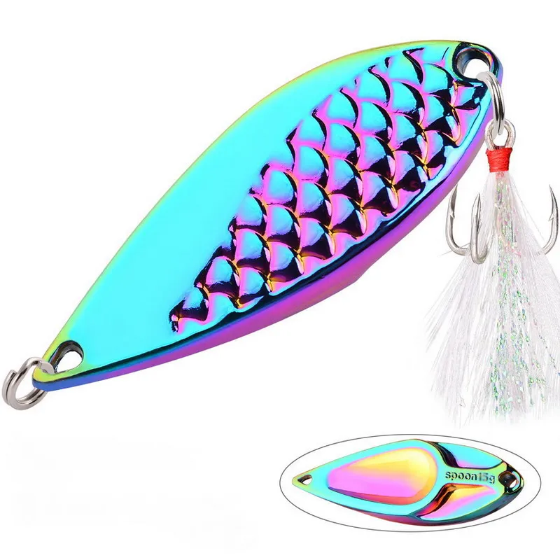 Kit Cuillère Pêche à La Truite Au Kit 4 Cuillères Pêche Truite - Leurres Pêche Sportive - Pack Économique Cuillères Pêche Sportive
