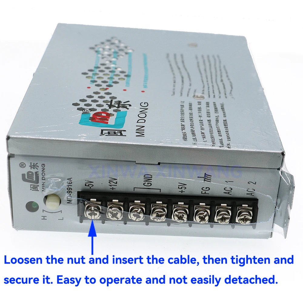 MD9916A 전원 공급 장치, AC-DC 변압기, 5V 5V 12V 24V 옵션, 아케이드 스위치 코인 자동차 비디오 게임기 네오  지오 캐비닛